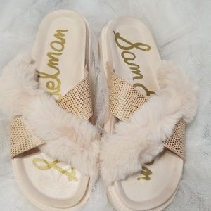 Sam Edelman Furry Slides